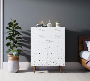 Комод Berber с ящиками и дверцами 15 принт - лучшие Комоды в INMYROOM