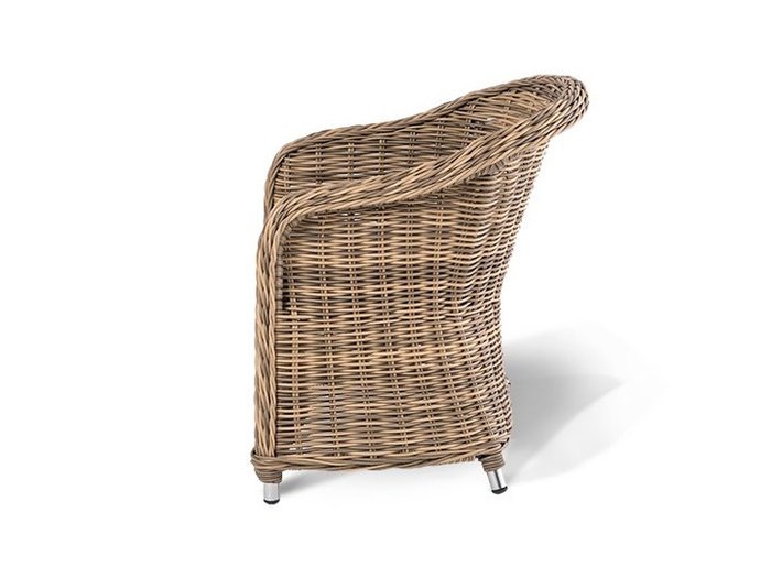 Кресло Равенна коричневого цвета - купить Садовые кресла по цене 12490.0