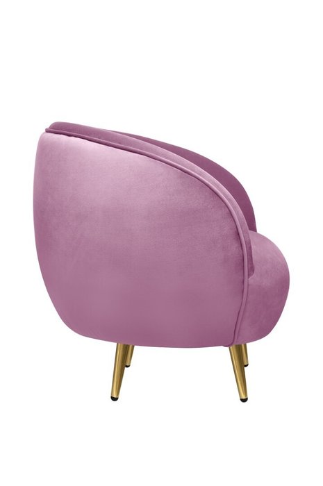 Кресло Benee розового цвета - лучшие Интерьерные кресла в INMYROOM