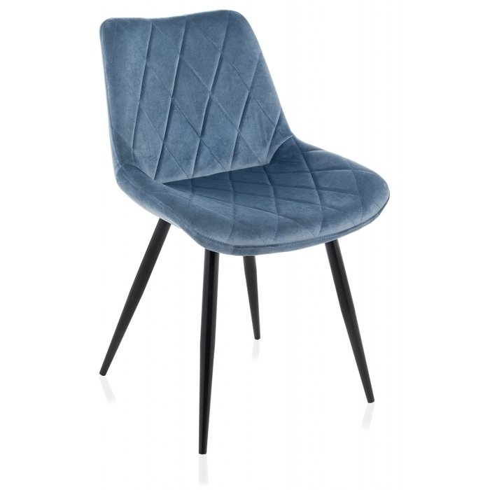 Стул Fox серо-голубого цвета - лучшие Обеденные стулья в INMYROOM