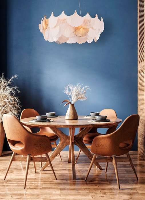 Люстра Cloyd POLYNESIA C8 / ?65 см - золото - лучшие Подвесные люстры в INMYROOM