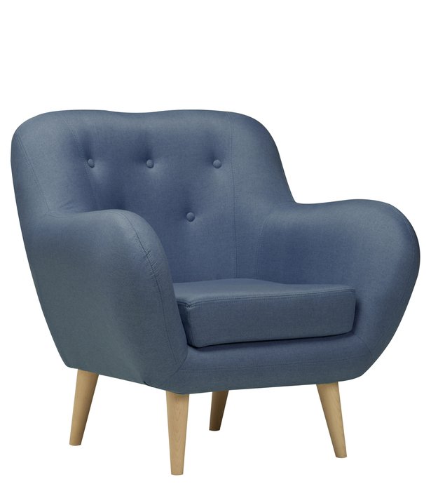 Кресло Элефант синего цвета - купить Интерьерные кресла по цене 17160.0