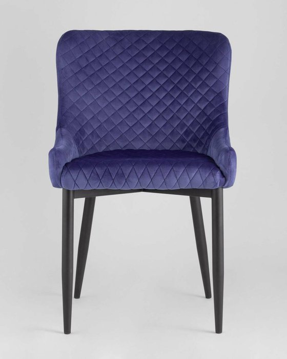 Стул Ститч синего цвета - лучшие Обеденные стулья в INMYROOM