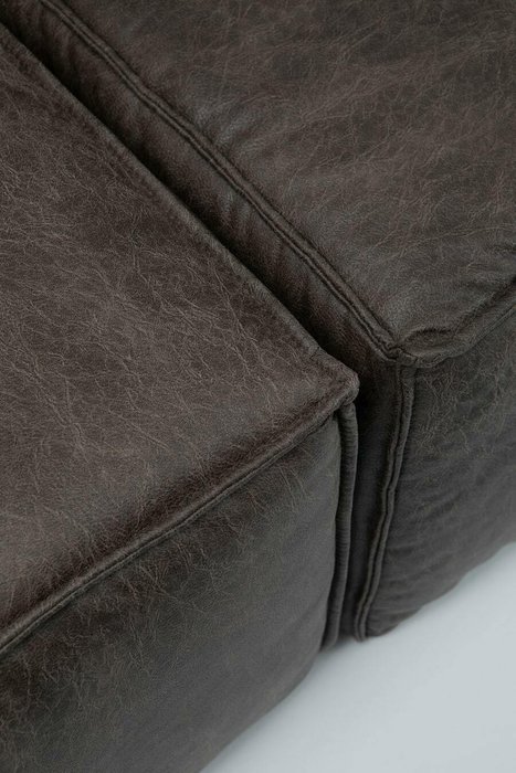 Модульный диван Комби коричневого цвета - лучшие Бескаркасная мебель в INMYROOM