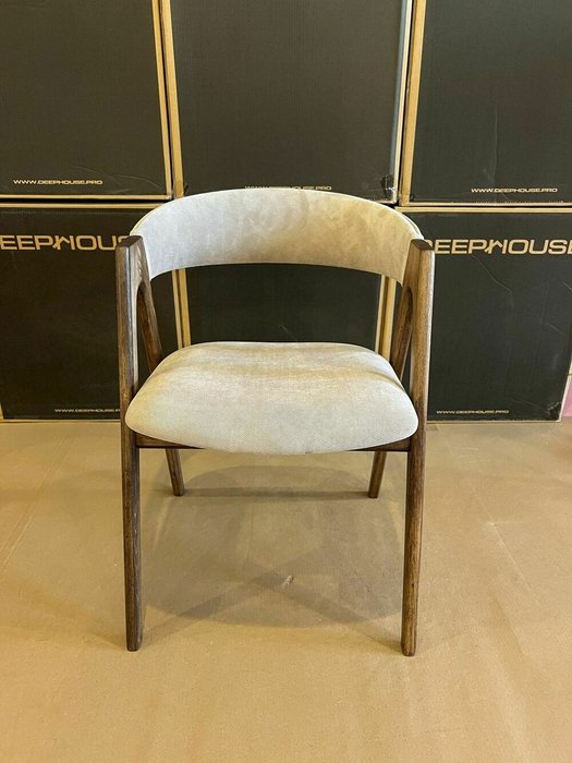 Стул Дублин бежево-коричневого цвета - купить Обеденные стулья по цене 16900.0