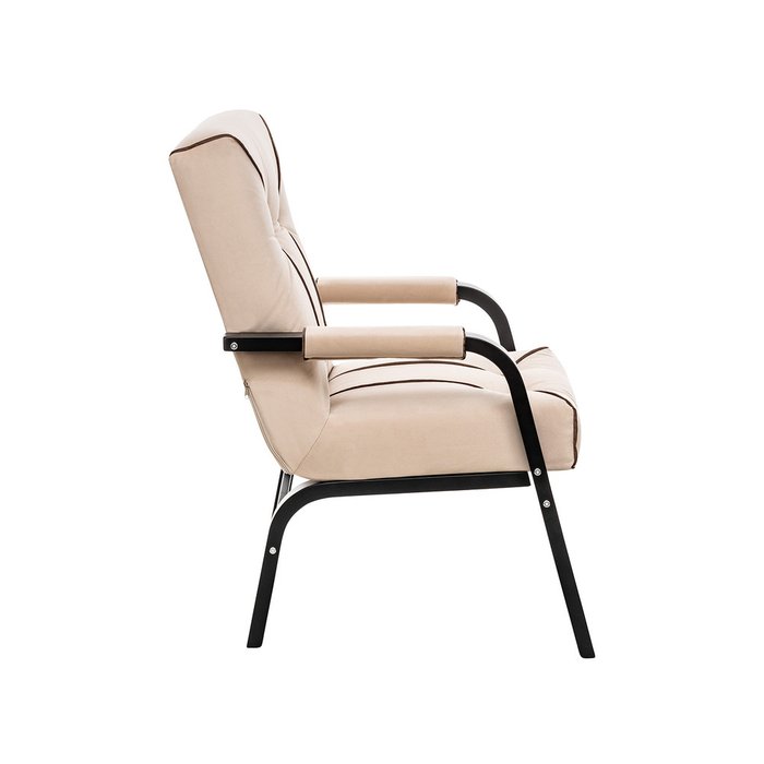 Кресло Модена Люкс бежевого цвета - лучшие Интерьерные кресла в INMYROOM