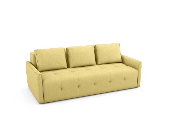 Диван-кровать Bronks желтого цвета - лучшие Прямые диваны в INMYROOM