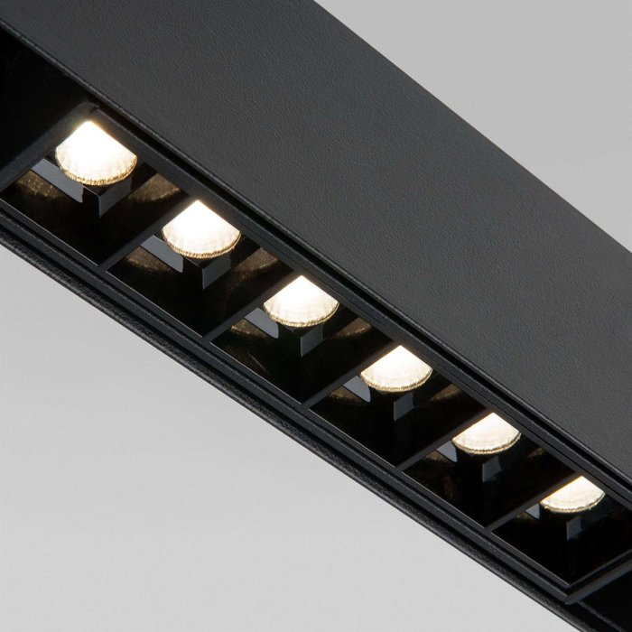 Трековый светильник Slim Magnetic SL01 черного цвета - лучшие Трековые светильники в INMYROOM