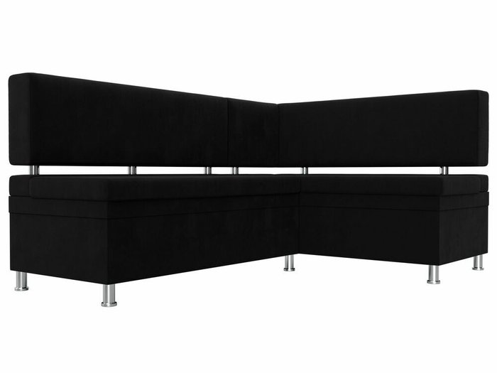 Угловой диван Стайл черного цвета правый угол - лучшие Угловые диваны в INMYROOM