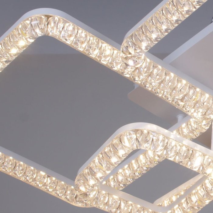 Потолочный светильник 19848-0.3-06D WH (акрил, цвет прозрачный) - купить Потолочные светильники по цене 8730