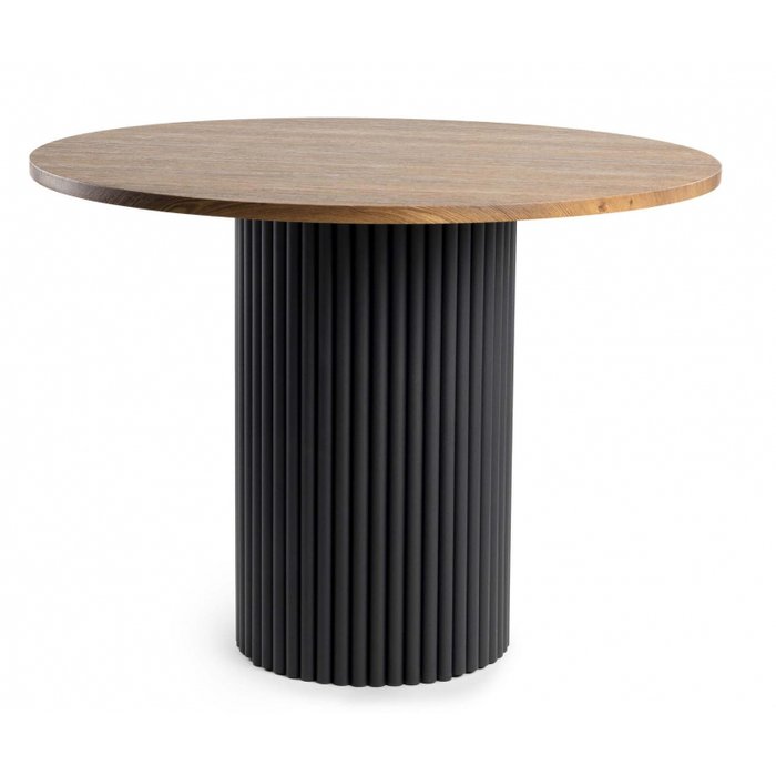 Обеденный стол Барел 100 коричневого цвета Обеденный стол Барел 100 коричневого цвета