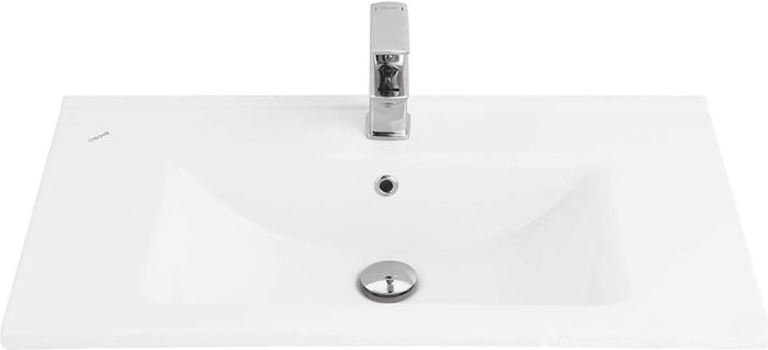 Тумба для ванной комнаты Женева белого цвета с умывальником - купить Тумбы под раковину по цене 53064.0