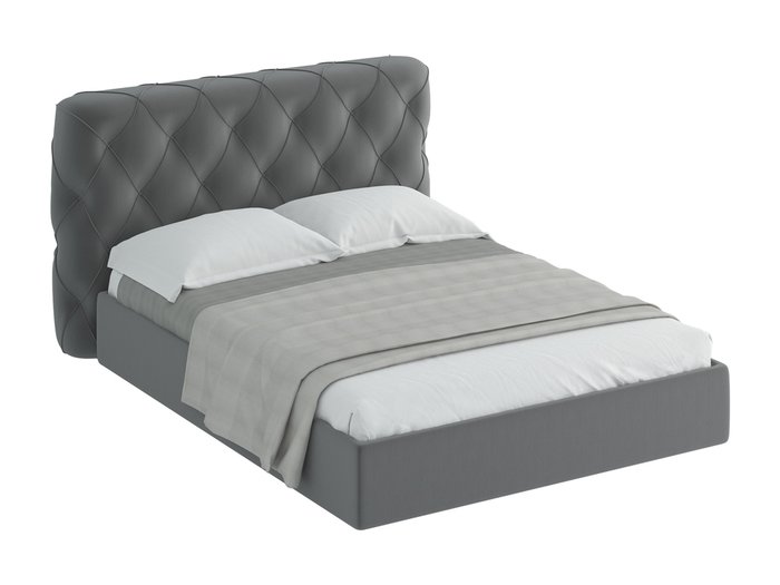 Кровать Ember серого цвета 160х200