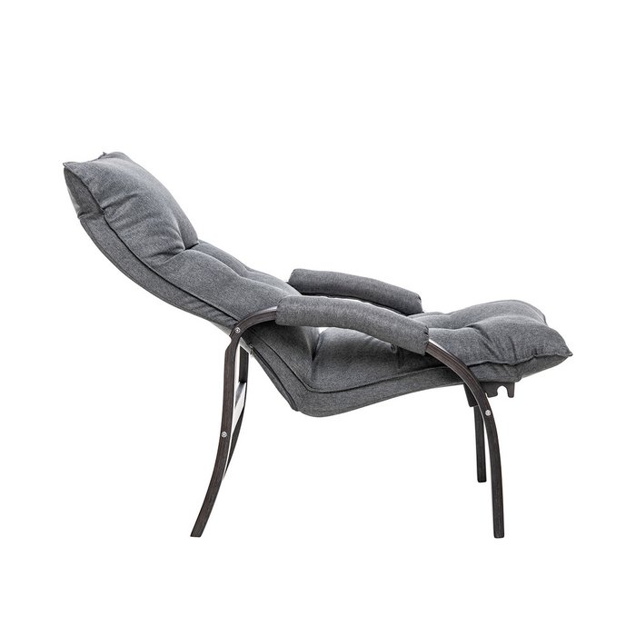 Кресло-трансформер Левада серого цвета - лучшие Интерьерные кресла в INMYROOM