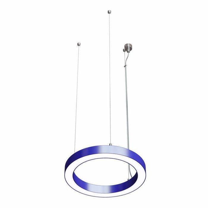 Подвесной светильник Ring 1 синего цвета