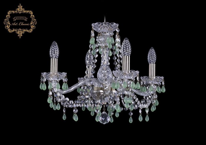 Хрустальная подвесная люстра Art Classic 45597 11.24.4.165.Br.V5001 подсвечник Хрустальная подвесная люстра Art Classic 45597 11.24.4.165.Br.V5001 подсвечник