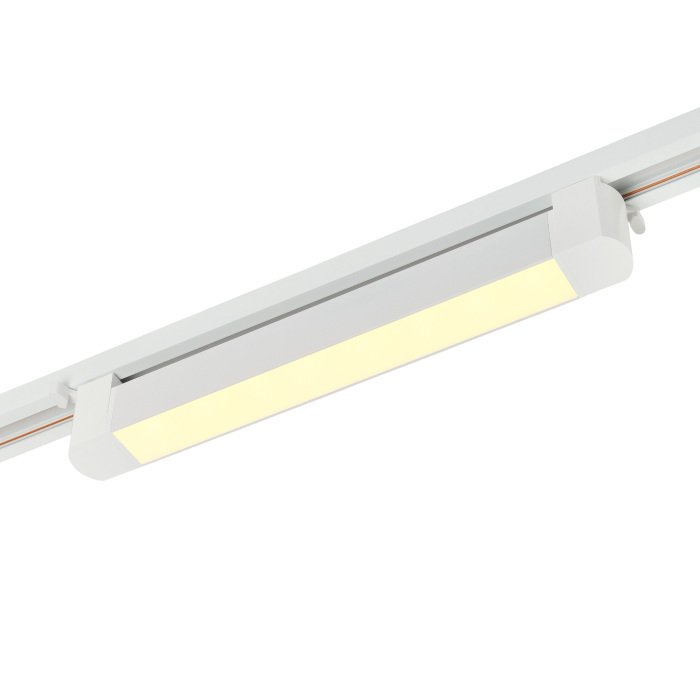 Трековый однофазный светильник Myfar Lines MT0112-16W3K-W - лучшие Трековые светильники в INMYROOM