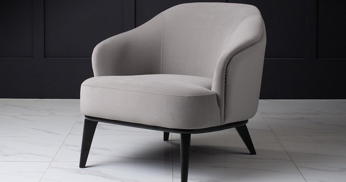 Кресло Bend белого цвета - лучшие Интерьерные кресла в INMYROOM