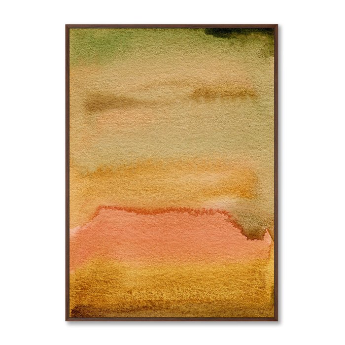 Репродукция картины на холсте Hot sunset in July - купить Картины по цене 21999.0
