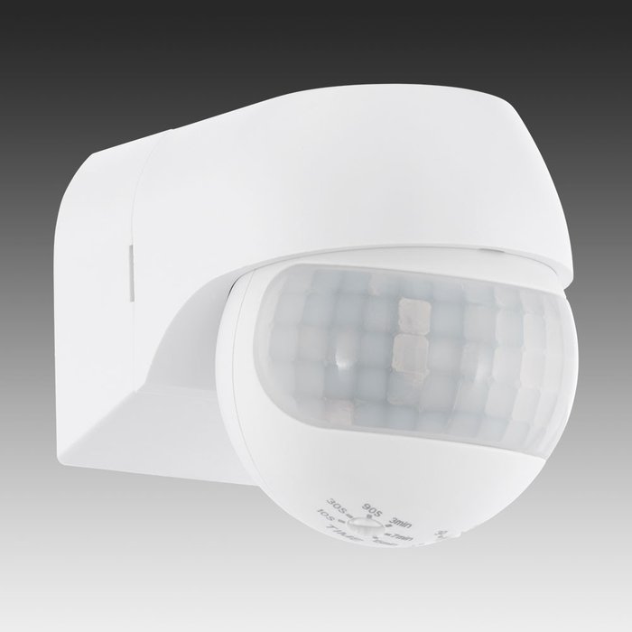 Уличный настенный светильник Detect Me белого цвета - купить Настенные уличные светильники по цене 2690.0