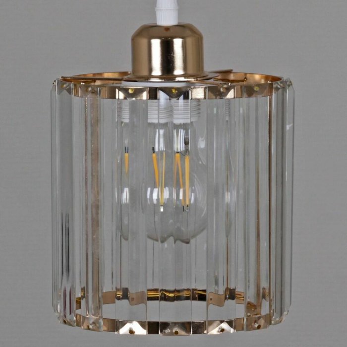 Подвесной светильник 88844-0.9-03 FGD (стекло, цвет прозрачный) - купить Подвесные светильники по цене 5230.0