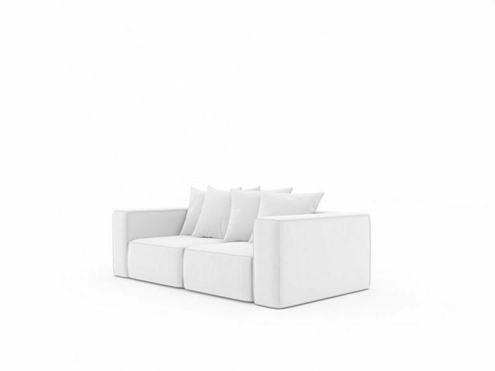 Диван-кровать Норман 212 светло-серого цвета - купить Прямые диваны по цене 112420.0