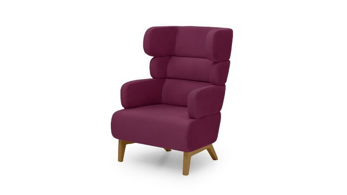 Кресло для отдыха Арт фиолетового цвета - лучшие Интерьерные кресла в INMYROOM