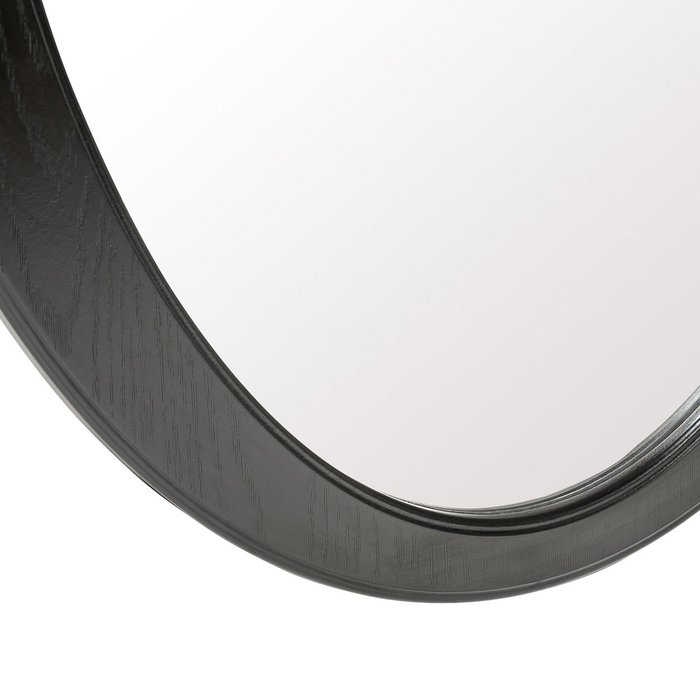 Настенное зеркало Опера 78х118 черного цвета - лучшие Настенные зеркала в INMYROOM