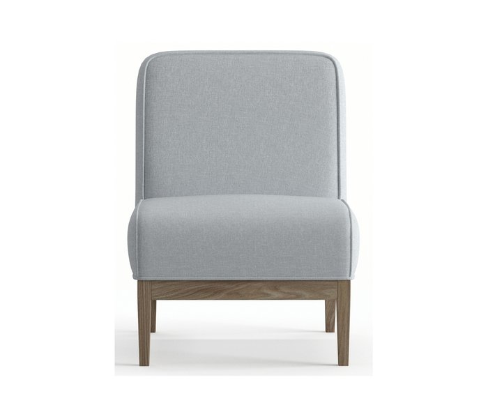 Кресло из рогожки Арагорн светло-серого цвета - купить Интерьерные кресла по цене 16490.0
