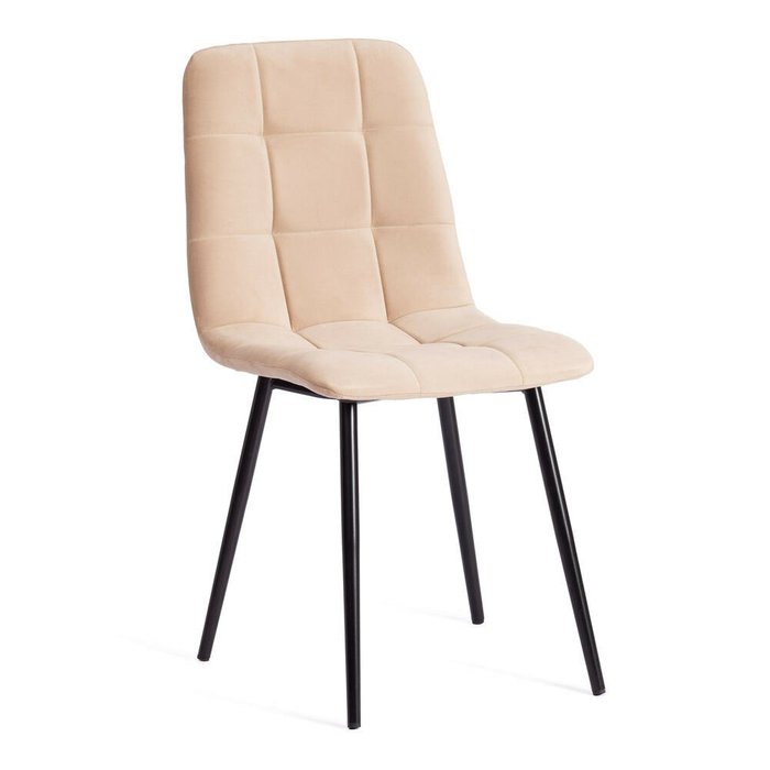 Набор их двух стульев Chilly Max бежевого цвета - купить Обеденные стулья по цене 7020.0