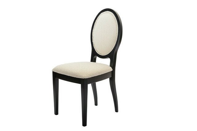 Обеденный стул Chelsea с белой обивкой - купить Обеденные стулья по цене 29600.0