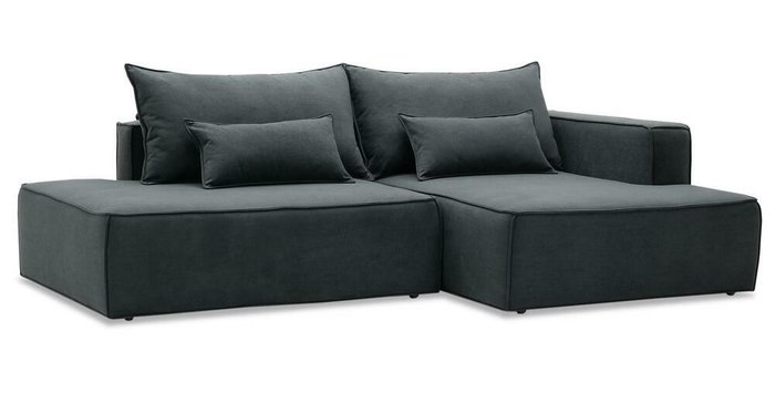 Угловой диван-кровать Рейф серого цвета - купить Угловые диваны по цене 87900.0