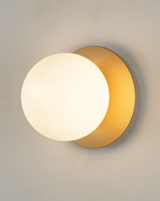 Потолочный светильник Covey бело-золотистого цвета - купить Потолочные светильники по цене 11990.0