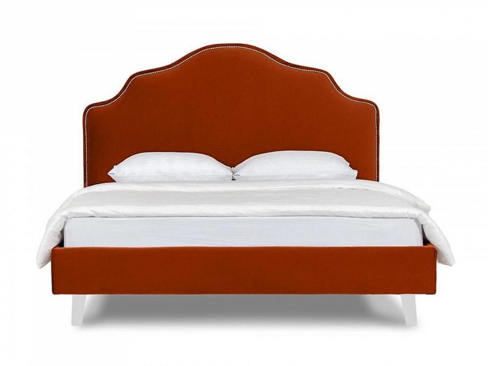 Кровать Queen Victoria L 160х200 терракотового цвета