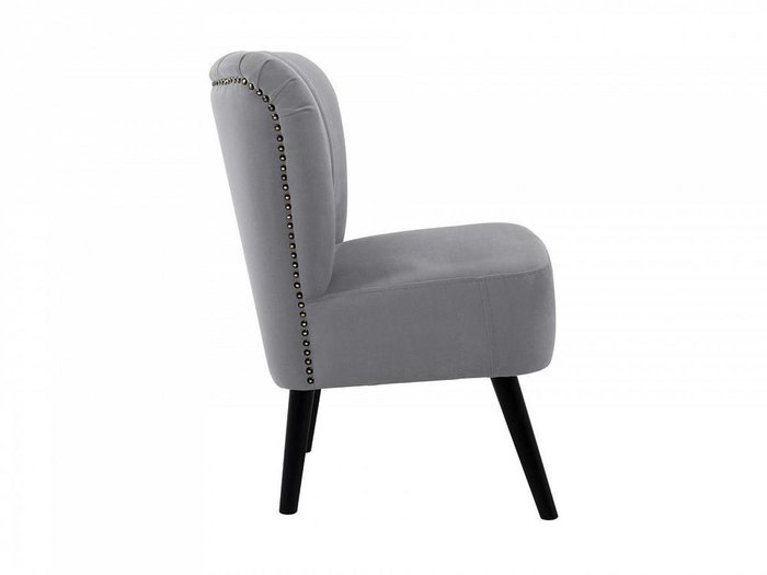 Кресло Barbara серого цвета  - лучшие Интерьерные кресла в INMYROOM