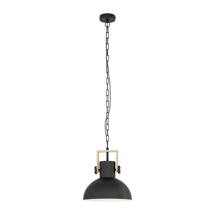 Подвесной светильник Lubenham черного цвета