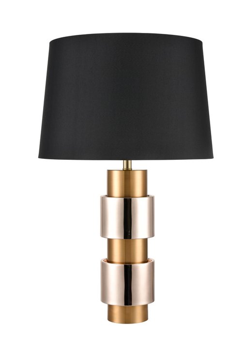 Настольная лампа Rome с черным абажуром - купить Настольные лампы по цене 14719.0