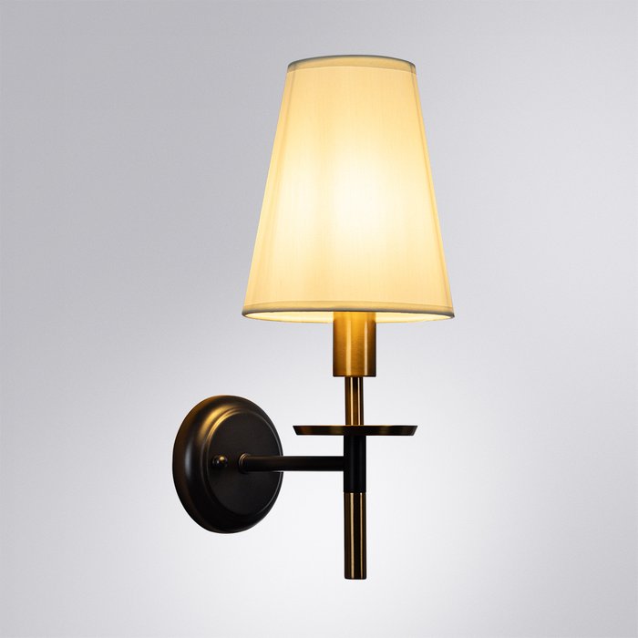 Бра Arte Lamp RICCARDO A4075AP-1BK - купить Бра и настенные светильники по цене 3990.0