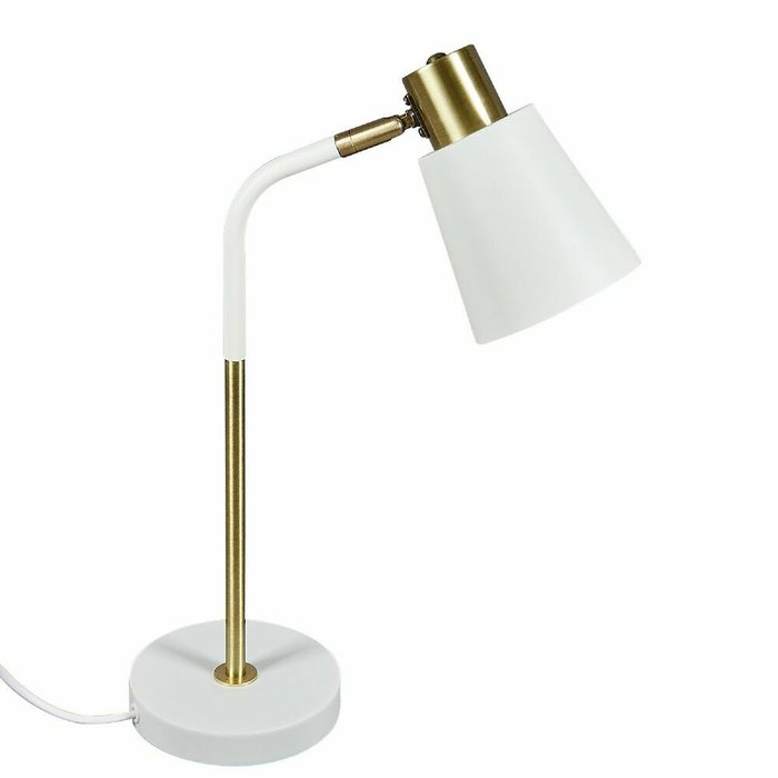 Настольная лампа UML-B700 E27 WHITE (металл, цвет белый) - лучшие Настольные лампы в INMYROOM