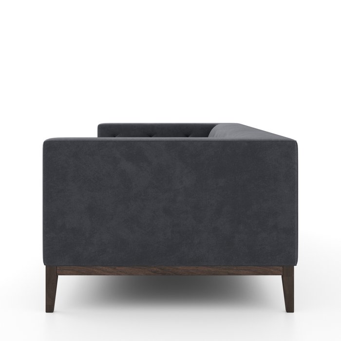 Диван Italy Tufted XL темно-серого цвета - лучшие Прямые диваны в INMYROOM
