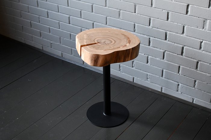 Кофейный стол Mushroom черно-коричневого цвета - купить Кофейные столики по цене 12900.0