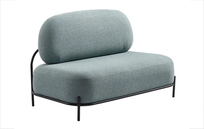 Диван Sofa цвета морской волны - купить Прямые диваны по цене 68100.0