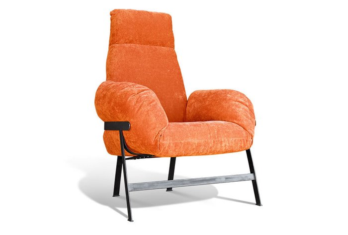 Кресло Джаггер оранжевого цвета