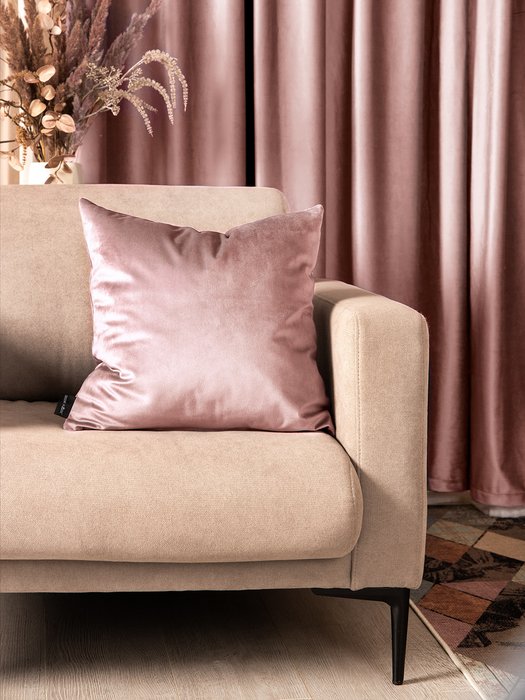 Чехол для подушки Monaco rose 45х45 розового цвета - купить Чехлы для подушек по цене 932.0 Чехол для подушки Monaco rose 45х45 розового цвета - купить Чехлы для подушек по цене 932.0