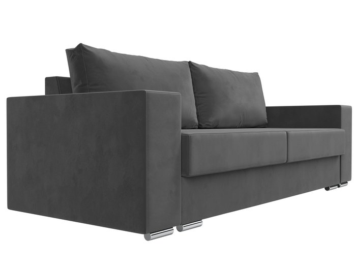 Прямой диван-кровать Исланд серого цвета - лучшие Прямые диваны в INMYROOM