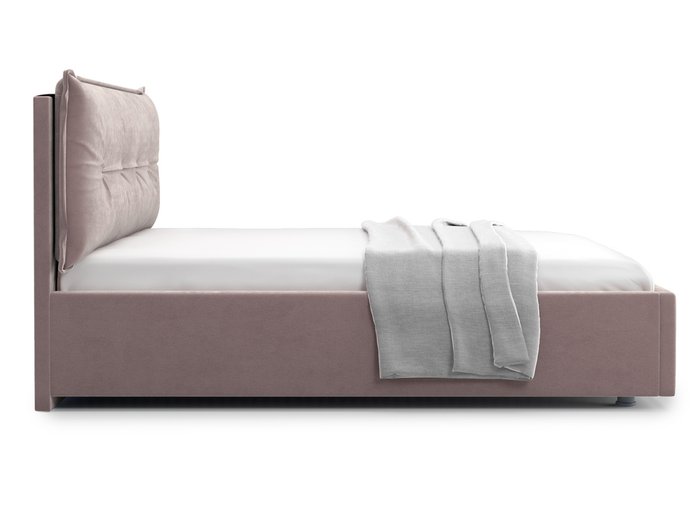 Кровать Cedrino 140х200 коричневого цвета с подъемным механизмом - лучшие Кровати для спальни в INMYROOM