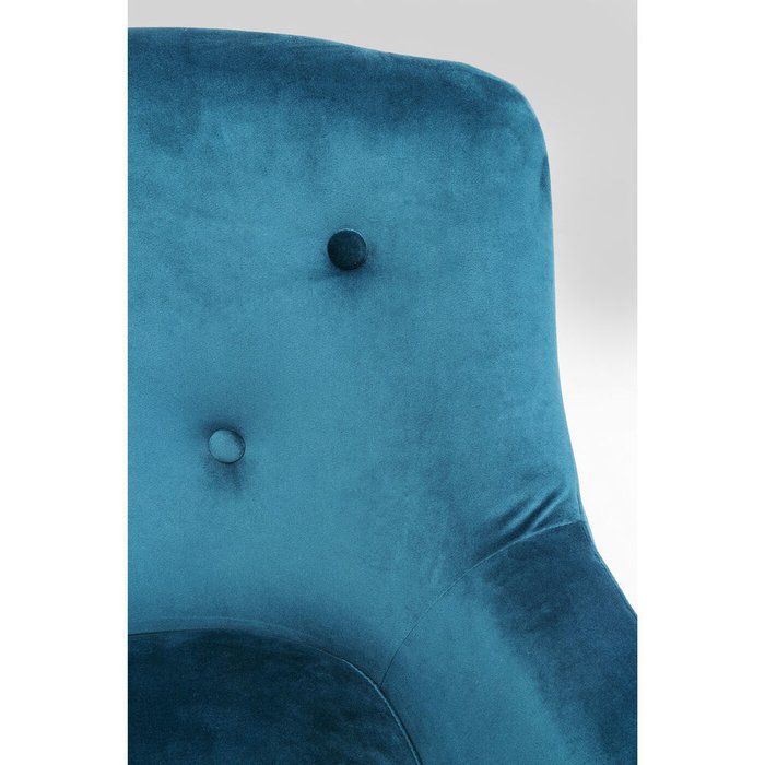 Кресло Olga синего цвета - лучшие Интерьерные кресла в INMYROOM