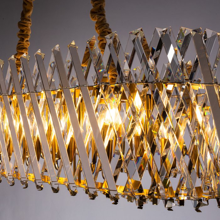Люстра подвесная Bivara бронзового цвета - купить Подвесные люстры по цене 55000.0