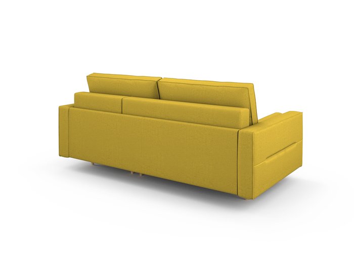 Угловой диван-кровать Вестор горчичного цвета - купить Угловые диваны по цене 105000.0