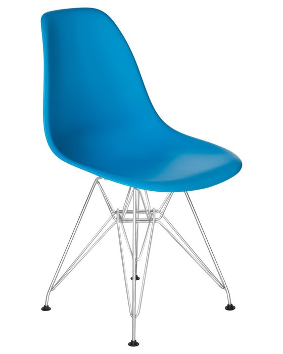 Стул обеденный голубого цвета - купить Обеденные стулья по цене 3320.0